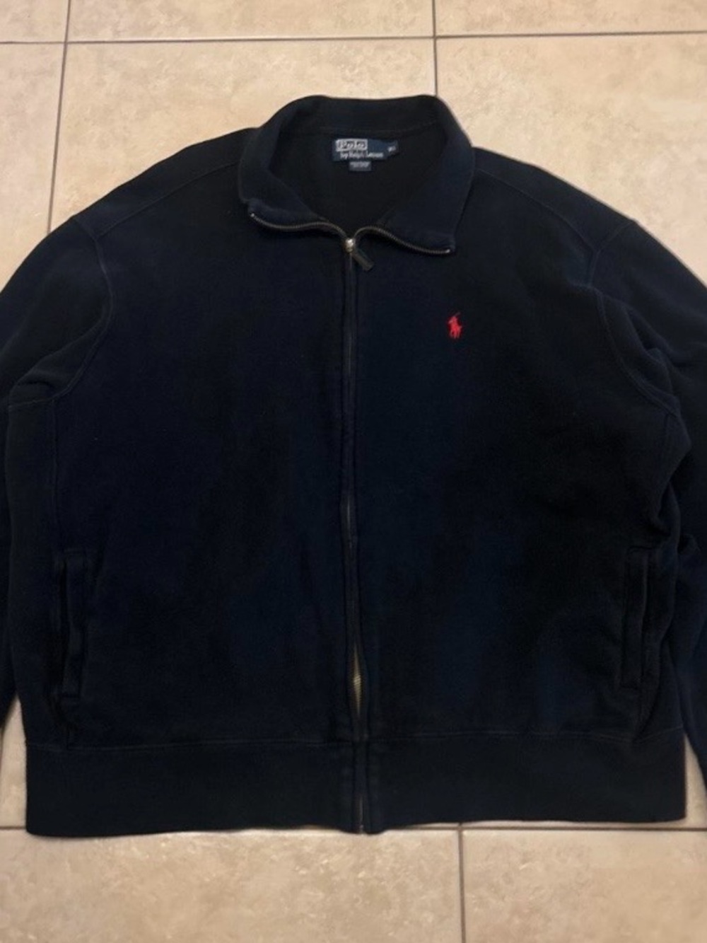 Ralph Lauren black Full-Zip Fleece Jacket